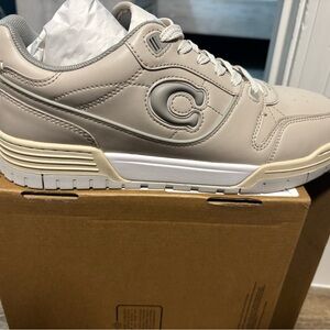 Coach Steam Multi Soho Sneaker Box Label — Tan and Black